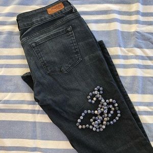 Charlotte Russe Low Rise Flare Jeans